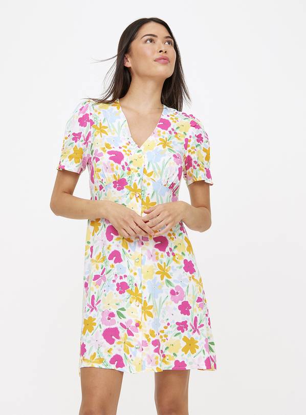 Ditsy Floral Mini Tea Dress 20